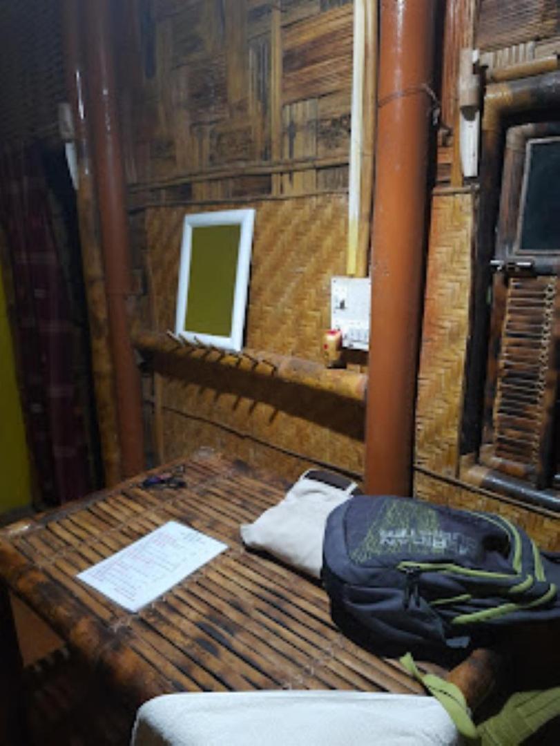 Ayang Okum River Bank Bamboo Cottage Kaibortta Gaon Nagargaon Esterno foto