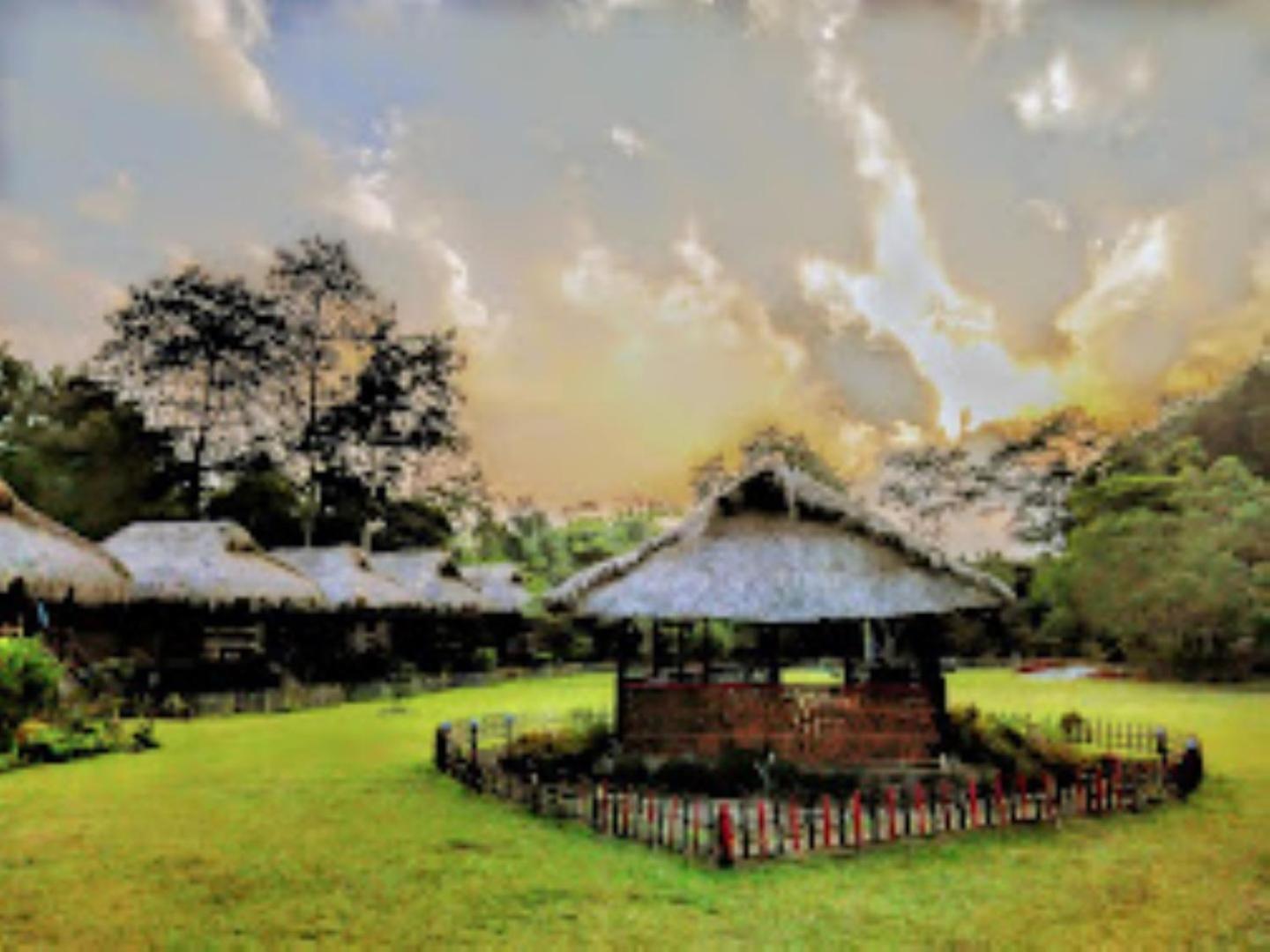 Ayang Okum River Bank Bamboo Cottage Kaibortta Gaon Nagargaon Esterno foto